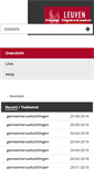Mobile Screenshot of leuven.raadsinformatie.be