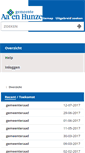 Mobile Screenshot of aaenhunze.raadsinformatie.nl